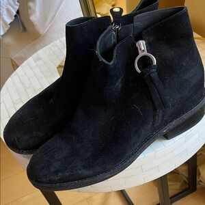 Geox Black Suede Boots